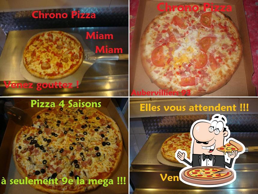 Prenez des pizzas à Chrono pizza