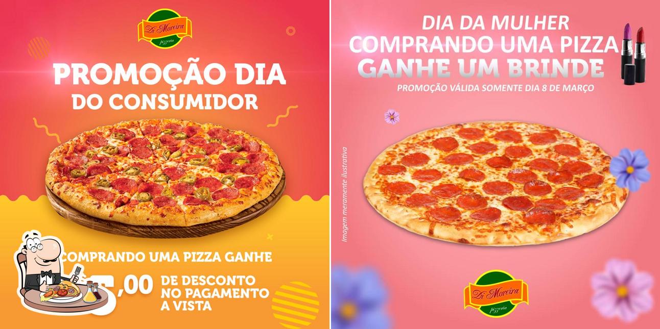 No Di Moreira Pizzaria, você pode provar pizza