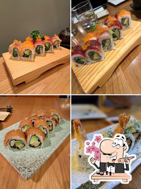 Elige uno de sus diferentes tipos de sushi