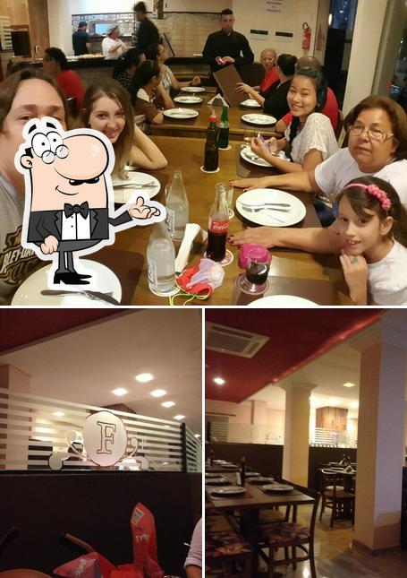 O interior do Pizzaria Forno de lenha pizzas tele entrega em Balneário Camboriú