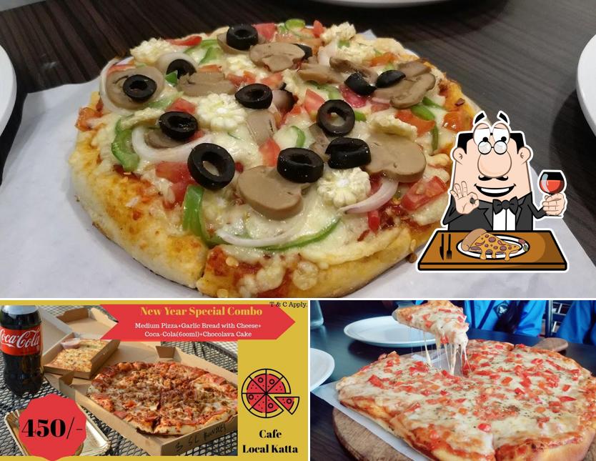 Order pizza at Cafe Local Katta - Pizza Junction