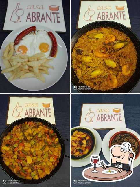 Блюда в "Casa Abrante Tasca"