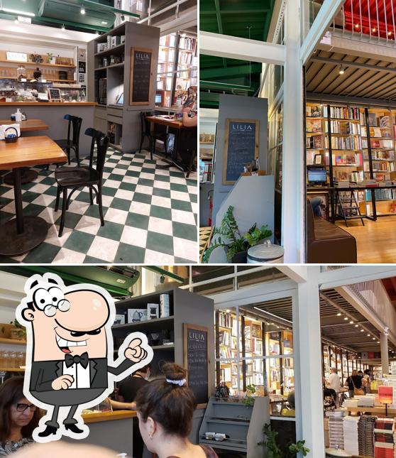 Veja imagens do interior do Lilia Café