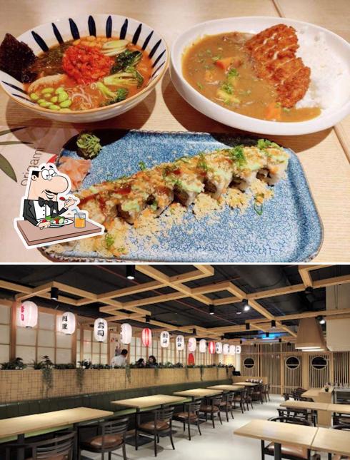 Meals at Origami Japanese & Korean Restaurant