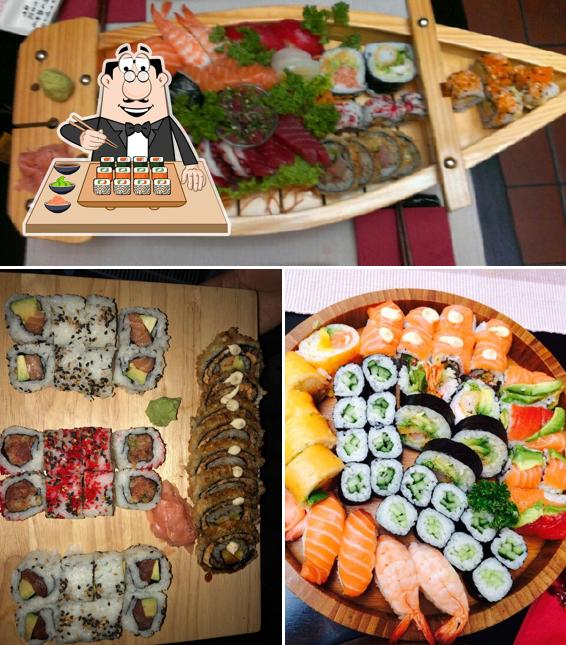 Choisissez de nombreuses options de sushi