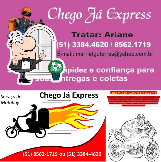 O exterior do Chego Já Express