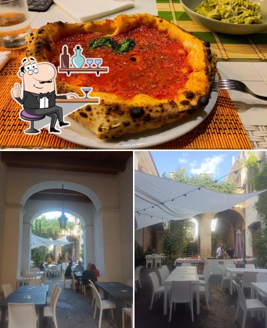 Pizzeria "N'ata storia" - Le gourmet se distingue par sa intérieur et pizza