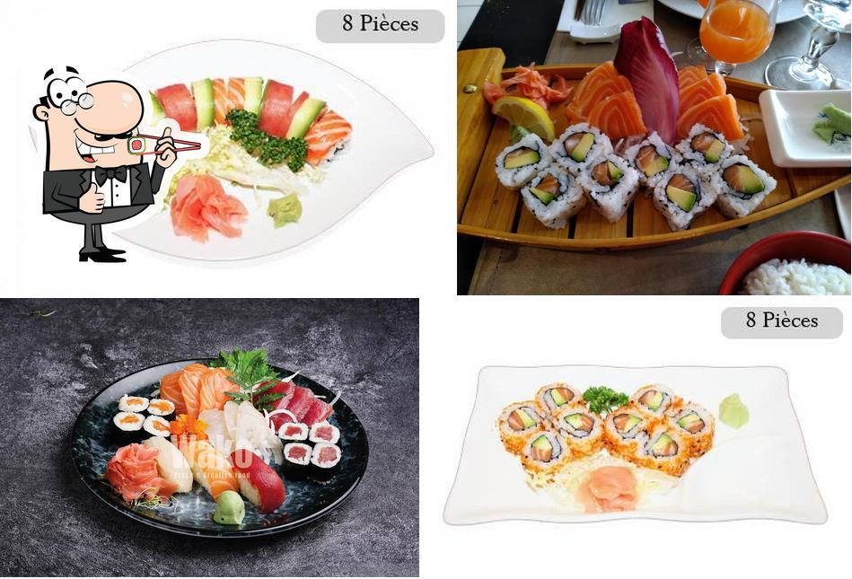 Essayez différentes options de sushi