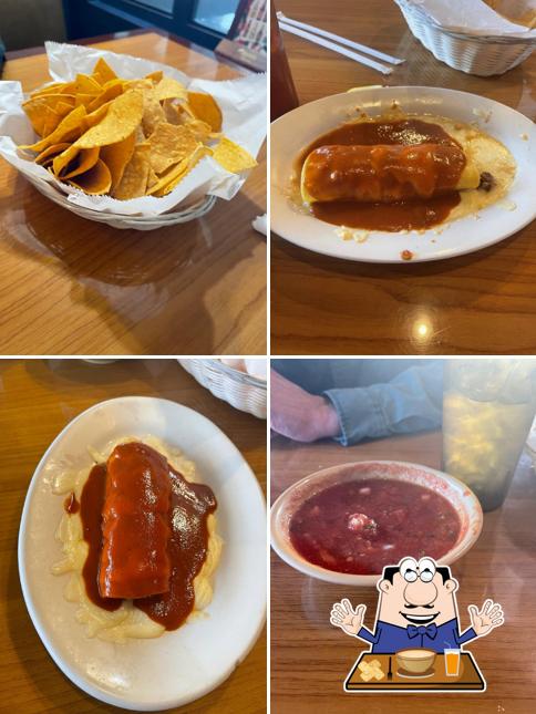 Food at El Patio Mexican Restaurant