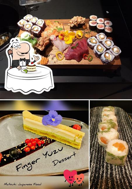 Matsuki Restaurant serves a range of sweet dishes