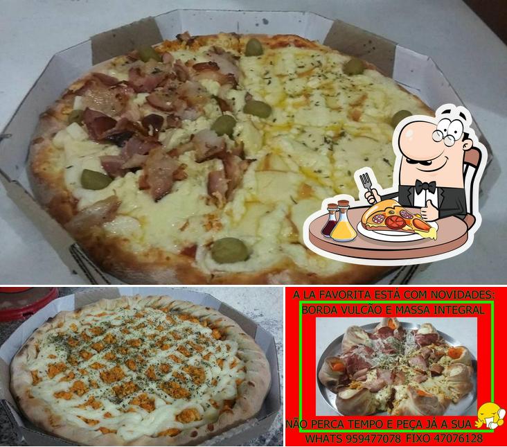 No Pizzaria La Favorita 4707-6128, você pode pedir pizza