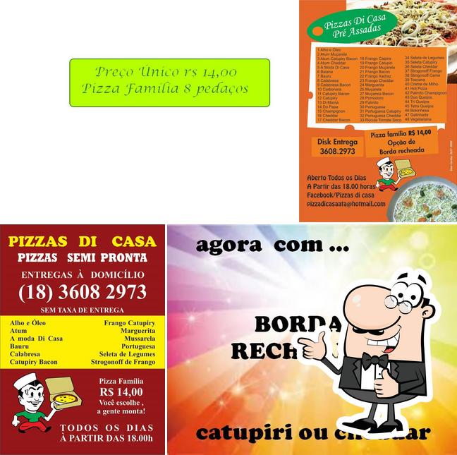 Here's an image of Pizzas Di Casa