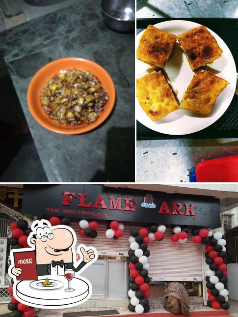Food at Flame Aark