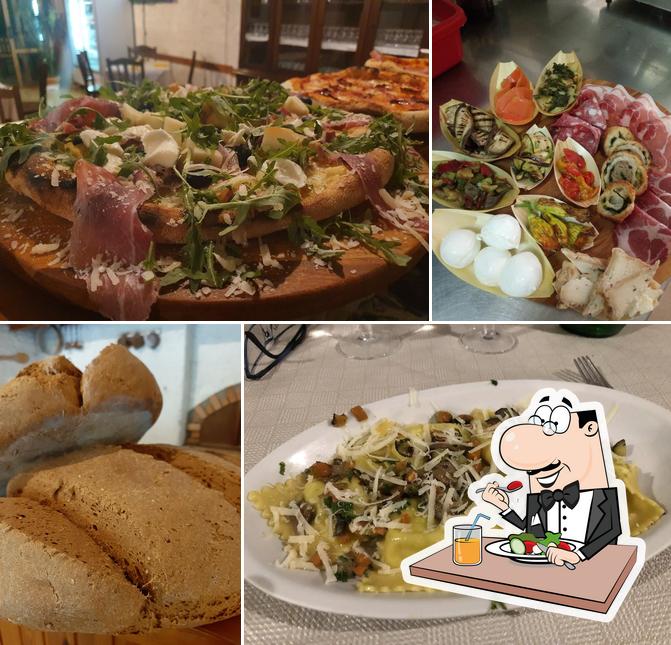 Platti al Ristorante Il Rustico - Agriturismo & Pizzeria