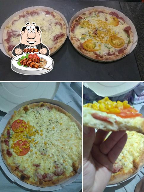 Comida em Pizza Boing