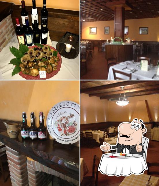 Questa è la immagine che raffigura la tavolo da pranzo e bevanda di O' Calabrisuotto Ristorante e Pizzeria