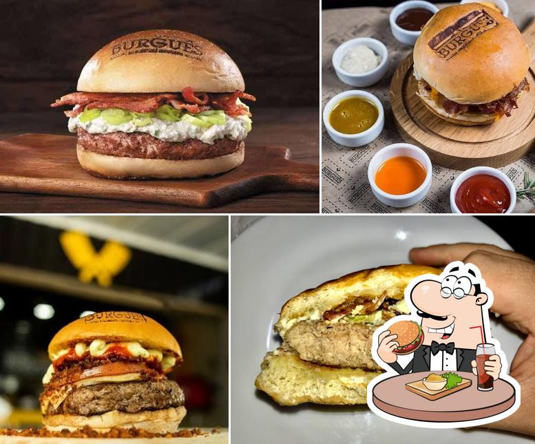 Delicie-se com um hambúrguer no O Burguês - Hamburgueria Clássica