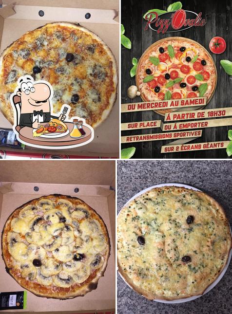 Choisissez des pizzas à L'Ovalie