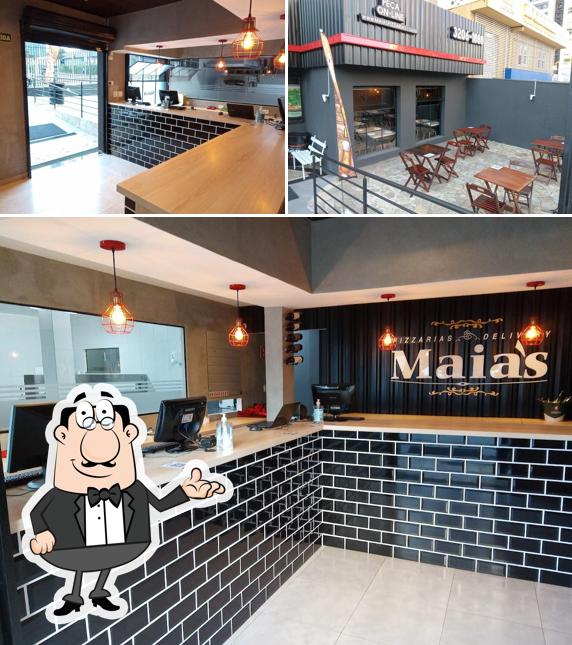 Veja imagens do interior do Maias Pizzarias Cabral