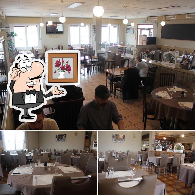 Dai un'occhiata agli interni di Restaurant-Pizzeria Moulin du Choc