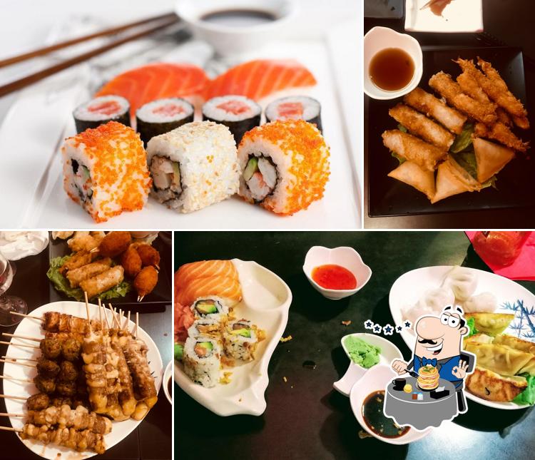 Nourriture à Yokhama sushi japonais à volonté