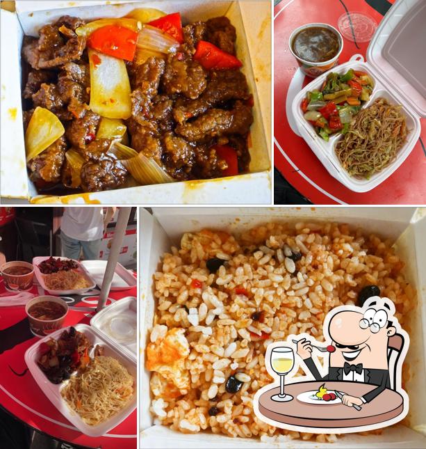 Essen im Good Hand Asian Food