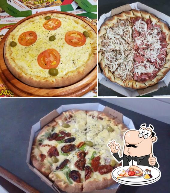 Consiga diferentes estilos de pizza