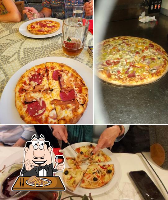 Elige una pizza en Caruso