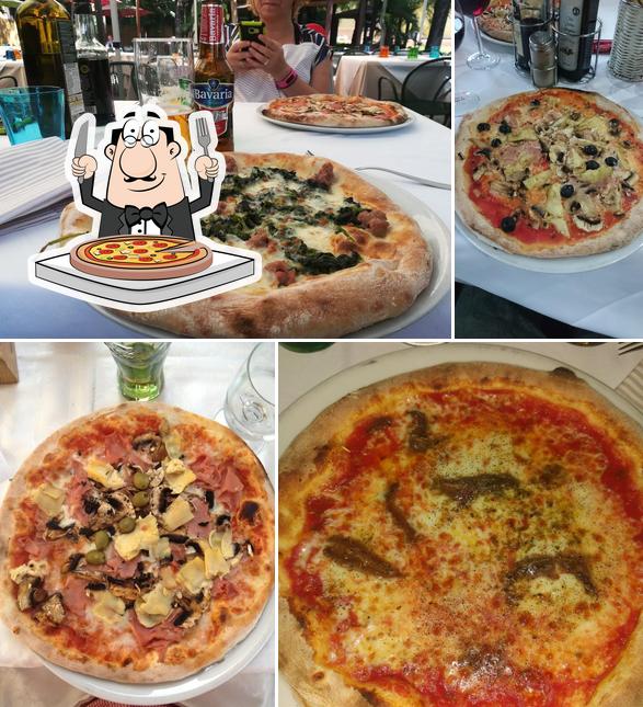 Kostet eine Pizza bei Ristorante pizzeria le Magnolie