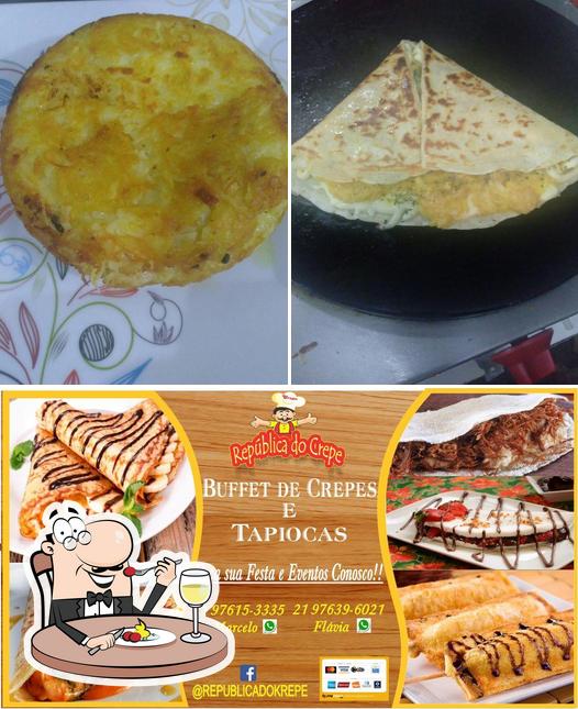 Comida em República do Crepe Delivery e Buffet