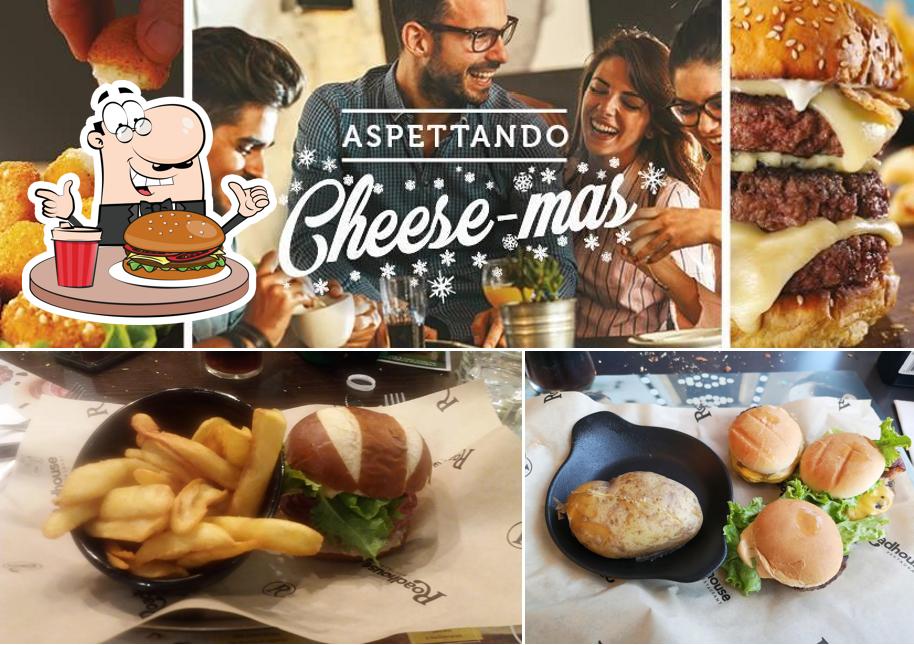 Try out a burger at Roadhouse Restaurant Alessandria