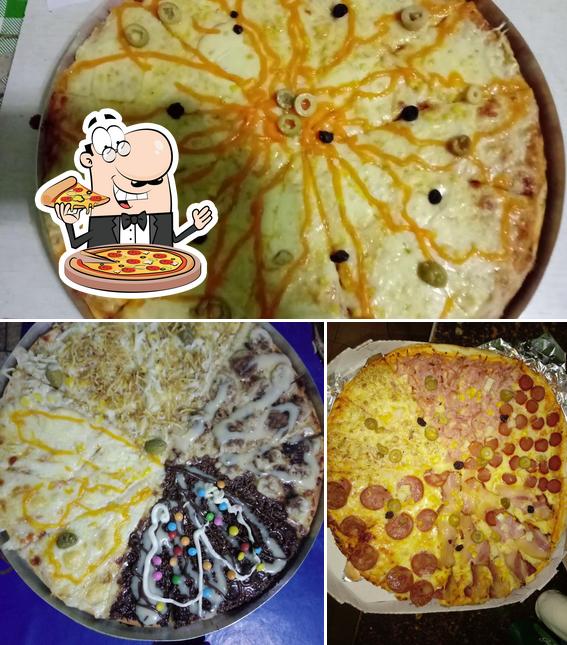 Consiga pizza no Tribus Pizzaria