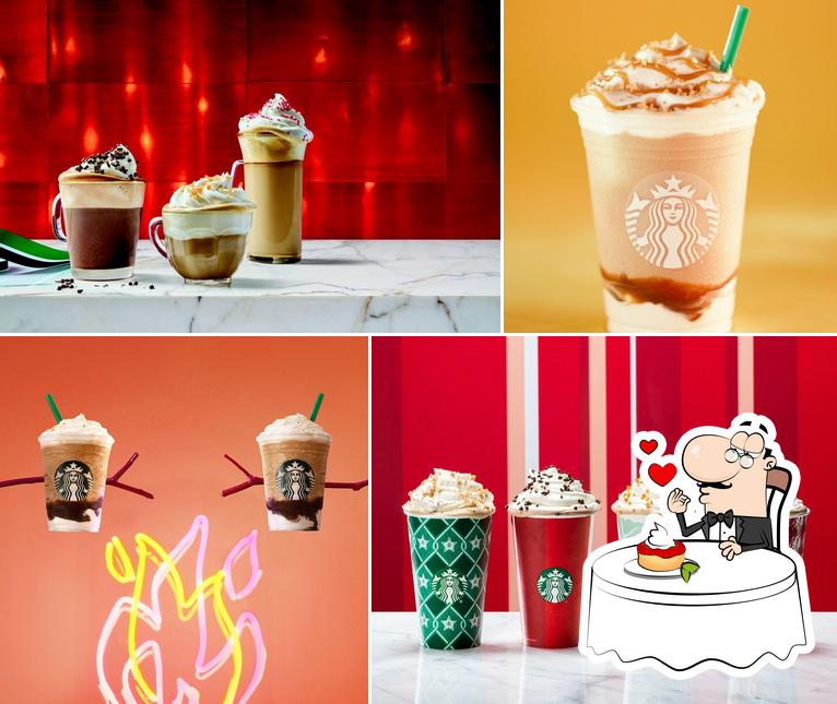 "Starbucks" предлагает широкий выбор десертов