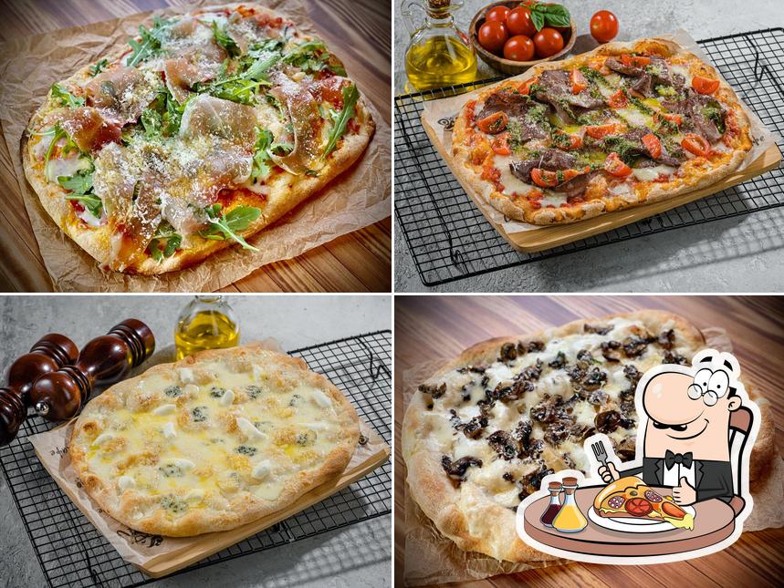 Order various kinds of pizza