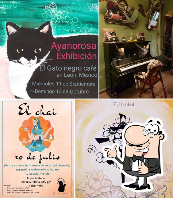 Взгляните на снимок кафетерия "El Gato Negro Café"