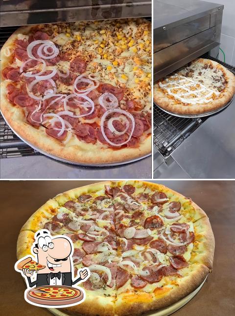 Consiga pizza no Barão do Açaí e Pizzaria - Montese