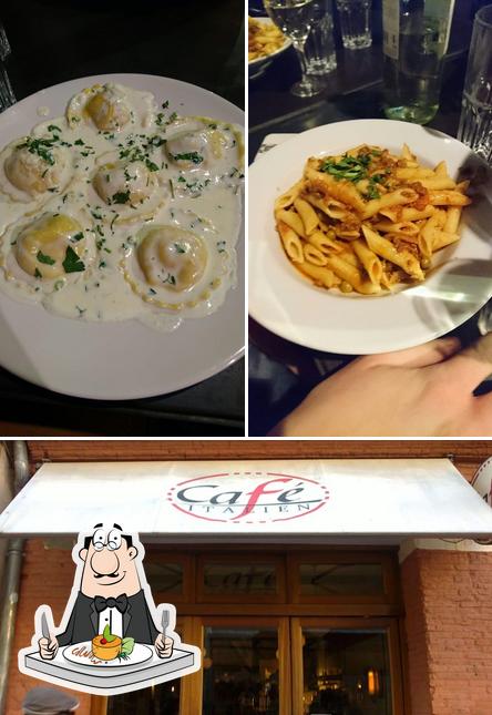 Food at Café Italien