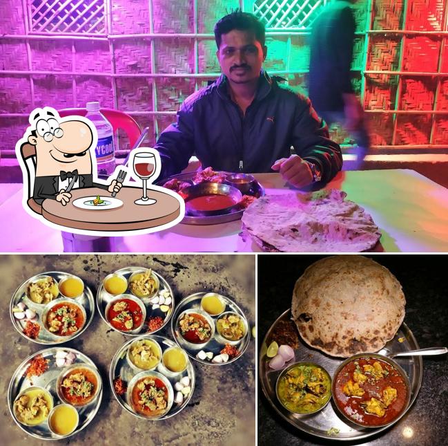 Food at Hotel RK,Bahul