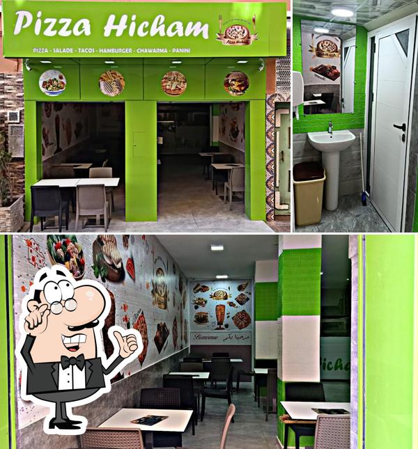 L'intérieur de Pizza Hicham