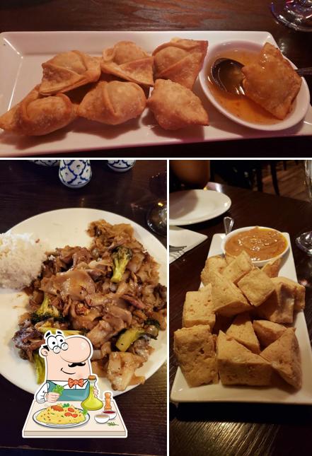 Food at Bahn Thai Restaurant