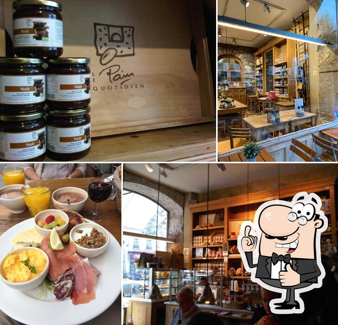 Look at the image of Le Pain Quotidien