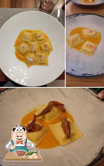 Ravioli al Osteria moderna