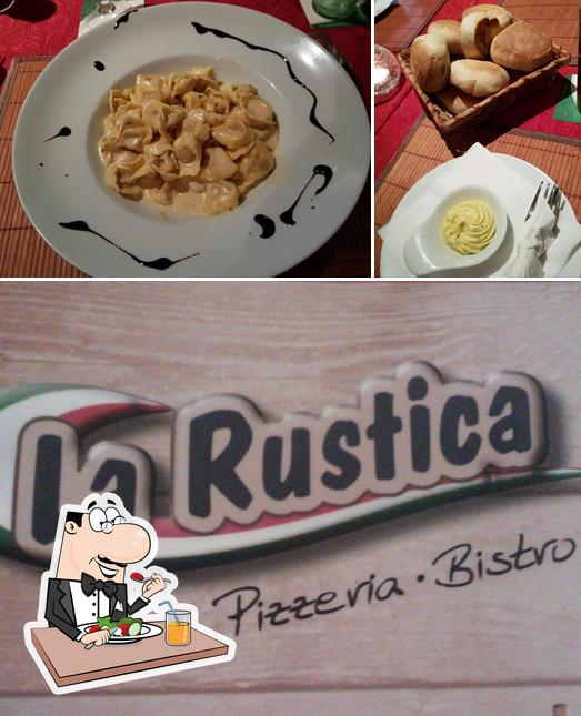 Nourriture à Pizzeria La Rustica