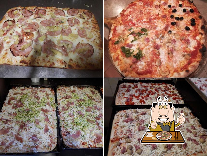 A Da Bruno, puoi ordinare una bella pizza