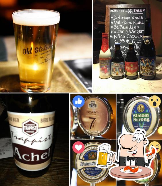 Old Station Pub serve un'ampia selezione di birre