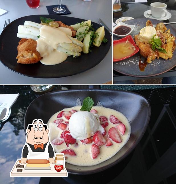 Restaurant Bötz offers a selection of desserts