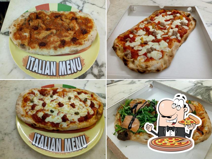 Scegli tra le molte varianti di pizza