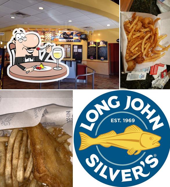 Еда в "Long John Silver's Taco Bell"