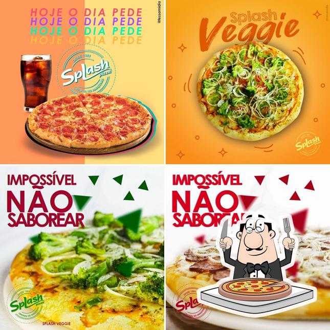 Escolha pizza no Splash - Efigênio Sales