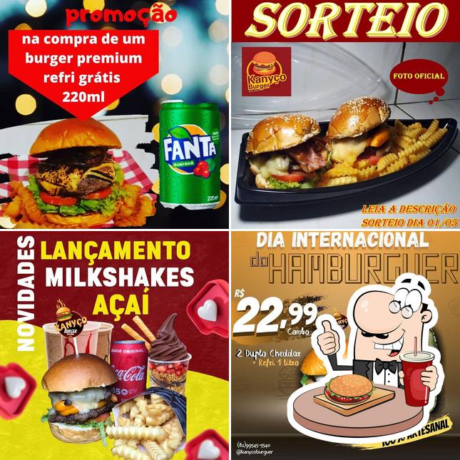 Os hambúrgueres do Kanyçoburguer irão saciar diferentes gostos